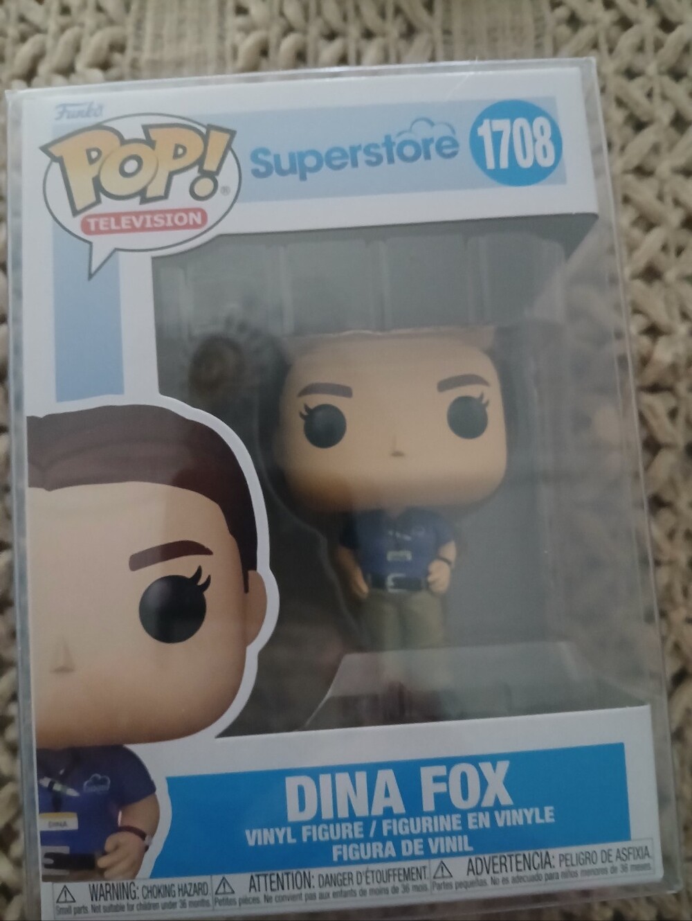 Funko Pop! Dina Fox - Blue Shirt and Khaki Pants